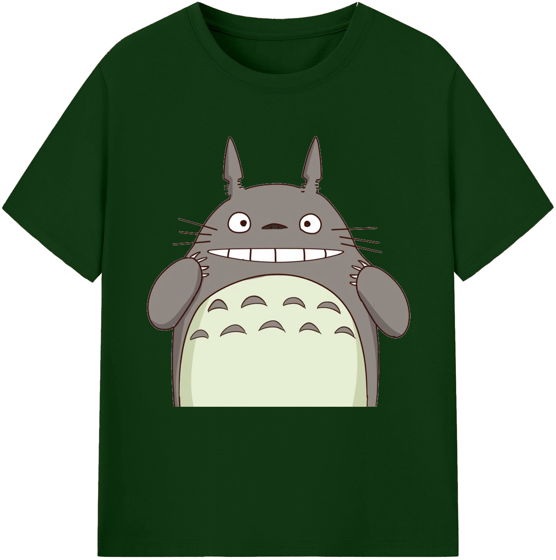 （画像用） となりのトトロ 草壁メイ 草壁サツキ My Neighbor Totoro Satsuki Kusakabe Mei Kusakabe 綿100％半袖Tシャツ（フロントプリント）